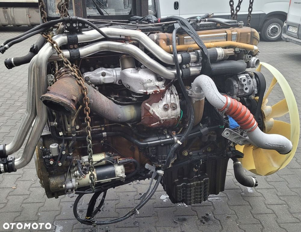 KOMPLETNY SILNIK MERCEDES ACTROS MP4 EURO 6 WERSJA Z RETARDEREM - 1