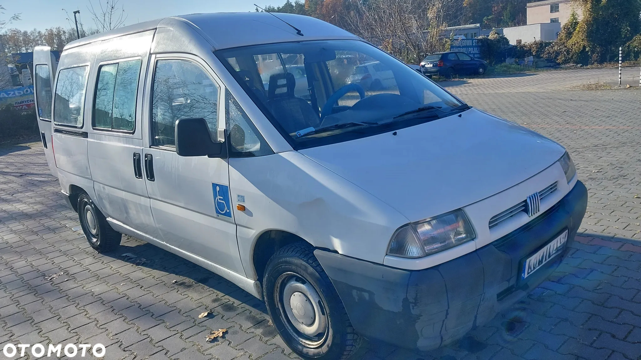 Przód kompletny Fiat Scudo I 1 Citroen Jumpy 1 Peugeot Expert I 96-06 maska zderzak lampa listwa pas przedni chłodnica błotnik przód przedni wzmocnienie grill atrapa - 4