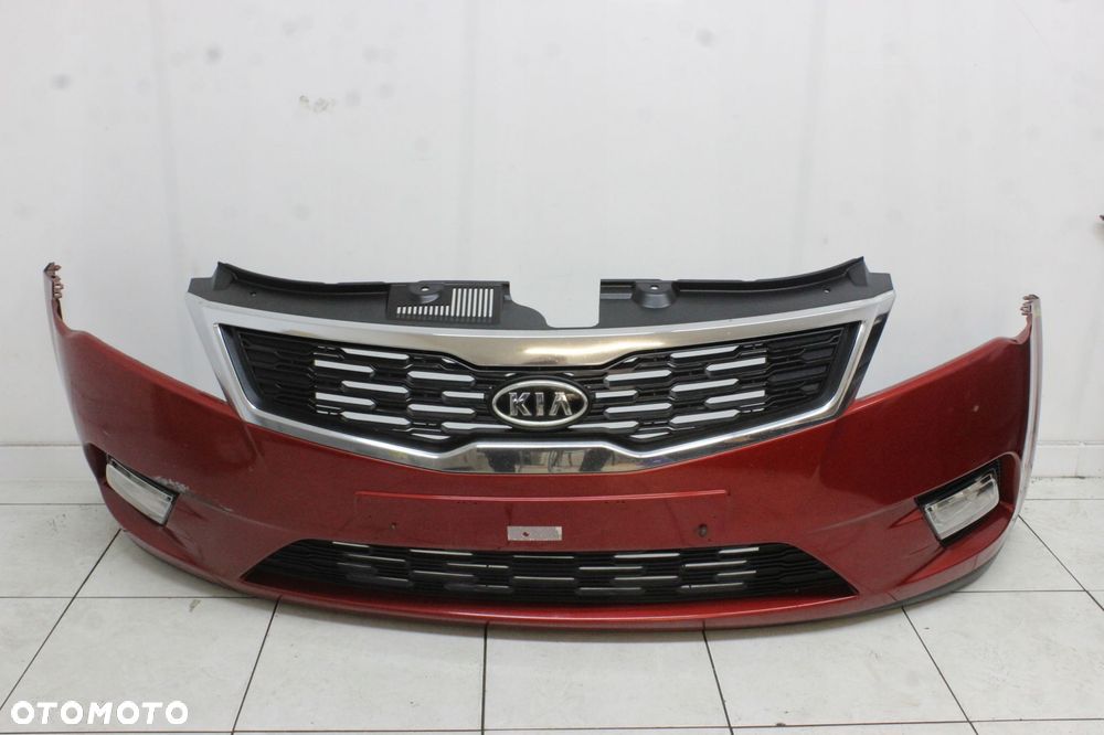 KIA CEED I LIFT 2009R- ZDERZAK PRZÓD PRZEDNI + GRILL KOMPLETNY AA1 - LAKIER - 1