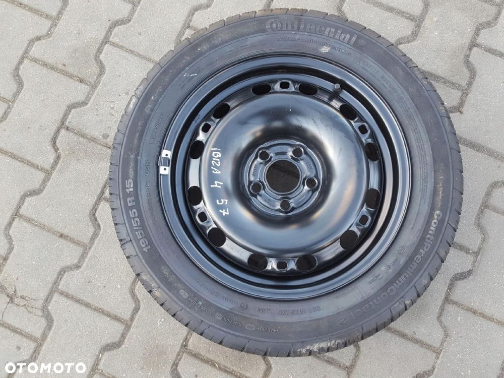 SEAT IBIZA IV 08r- VW POLO 6R FABIA II KOŁO ZAPASOWE 15 5X100 - 1