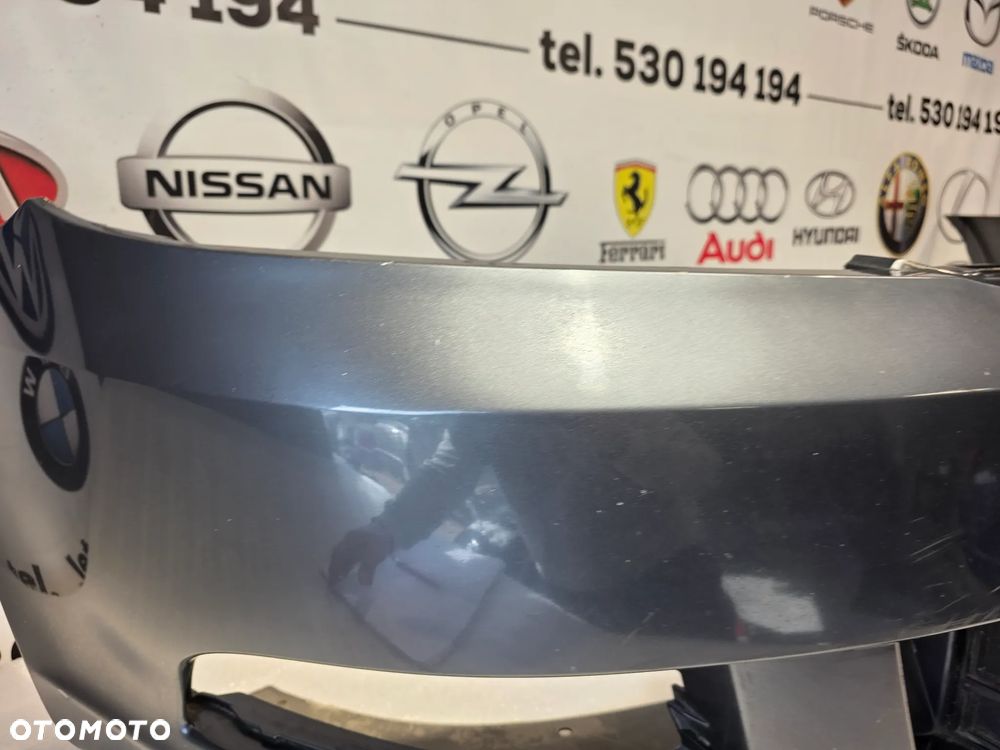 SKODA OCTAVIA II LIFT 1Z0 08-12 ZDERZAK PRZEDNI PRZÓD ŁADNY KOLOR SZARY METALIK NR 1Z0807221M NR AUKCJI NZ2078 - 8