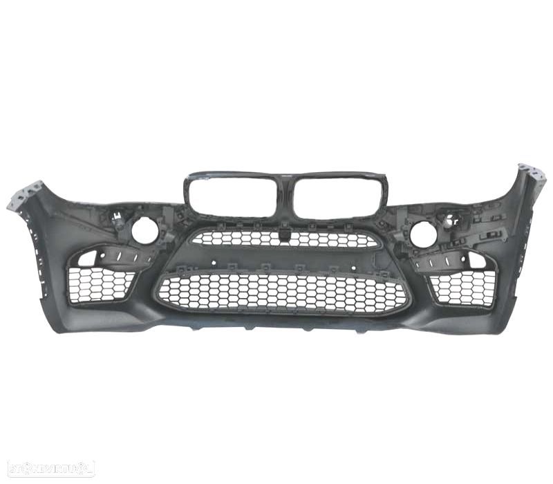 PARA-CHOQUES FRONTAL BMW X6 F16 14- LOOK X6M PDC SRA - 3