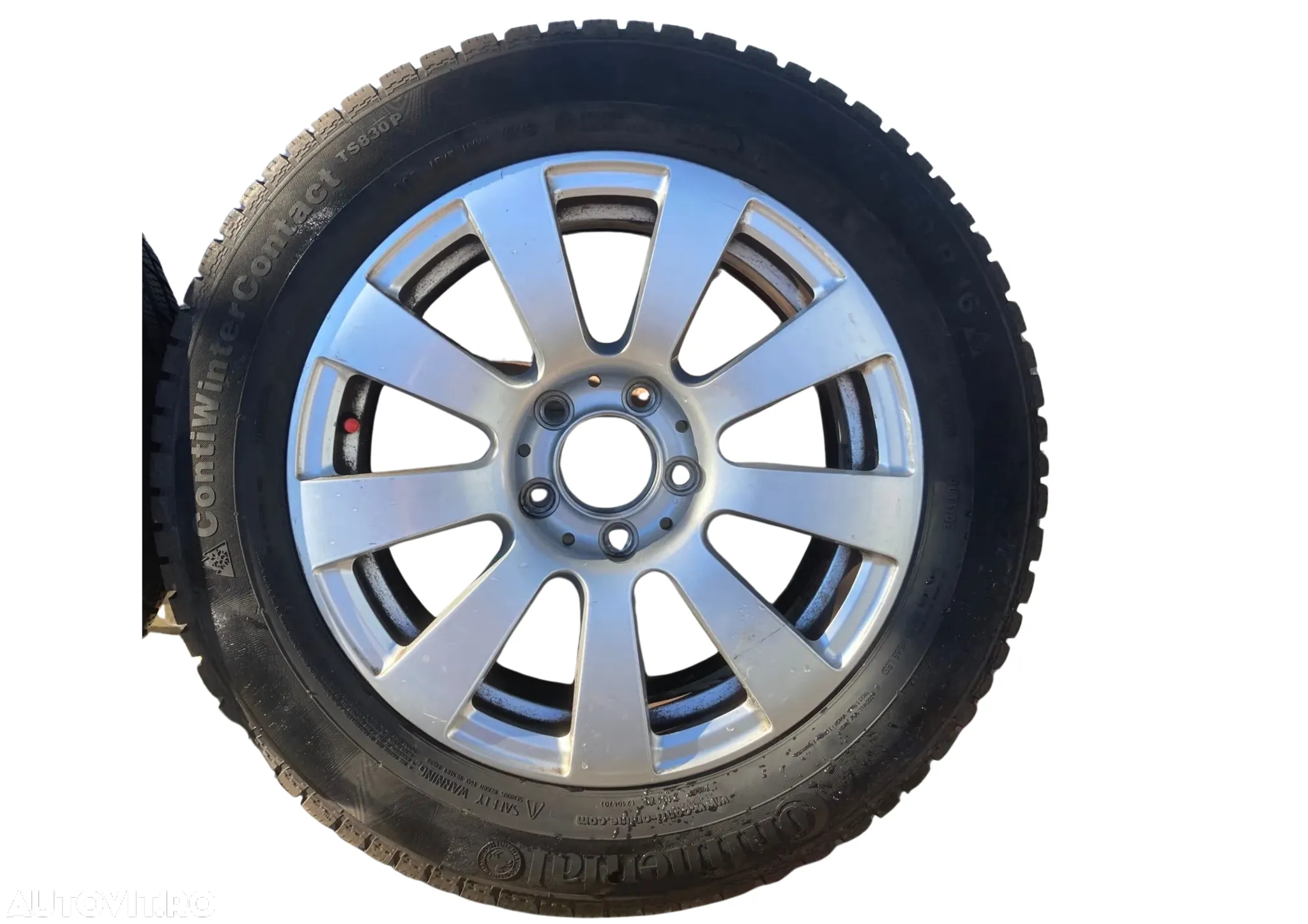 Jante Mercedes 5x112 cu 2 anvelope 205 60 16 - 3