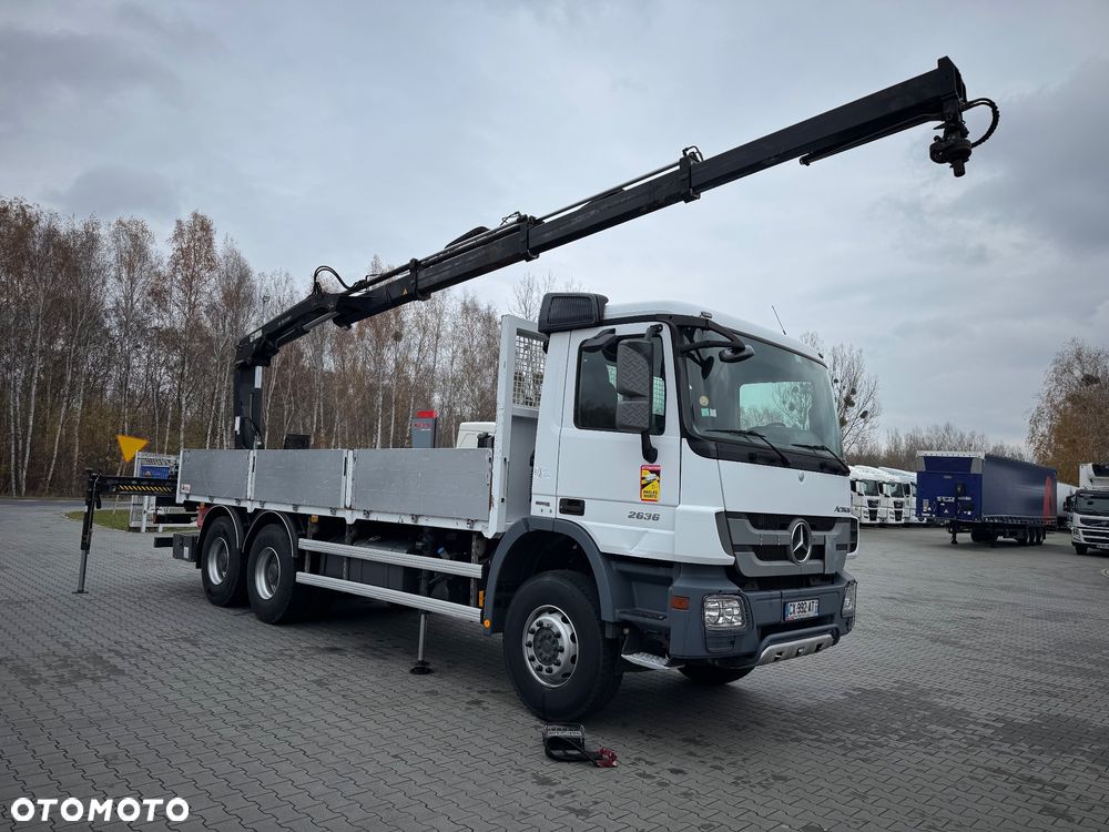 Mercedes-Benz ACTROS 2636 6x4 żuraw dżwig HIAB XS166 HIDUO - 4
