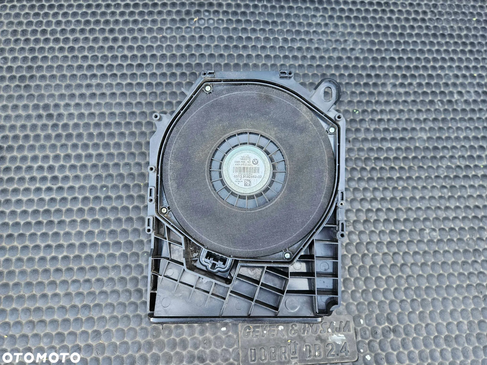 Głośnik 9143232 9141494 9192461 9192462 Glosniki Subwoofer BMW 1 3 E81 E87 E90 E91 - 34