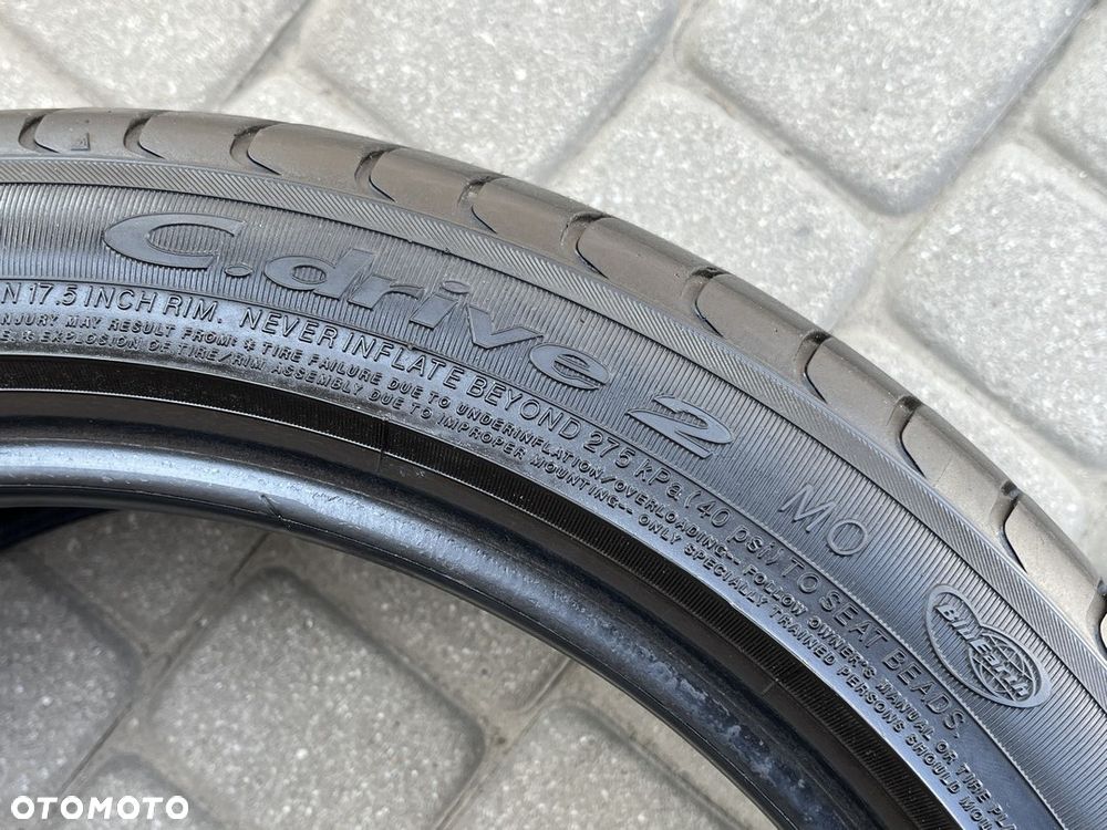 DWIE LETNIE OPONY YOKOHAMA 225/45 R17 91V  6 MM BIEŻNIKA LATO - 9