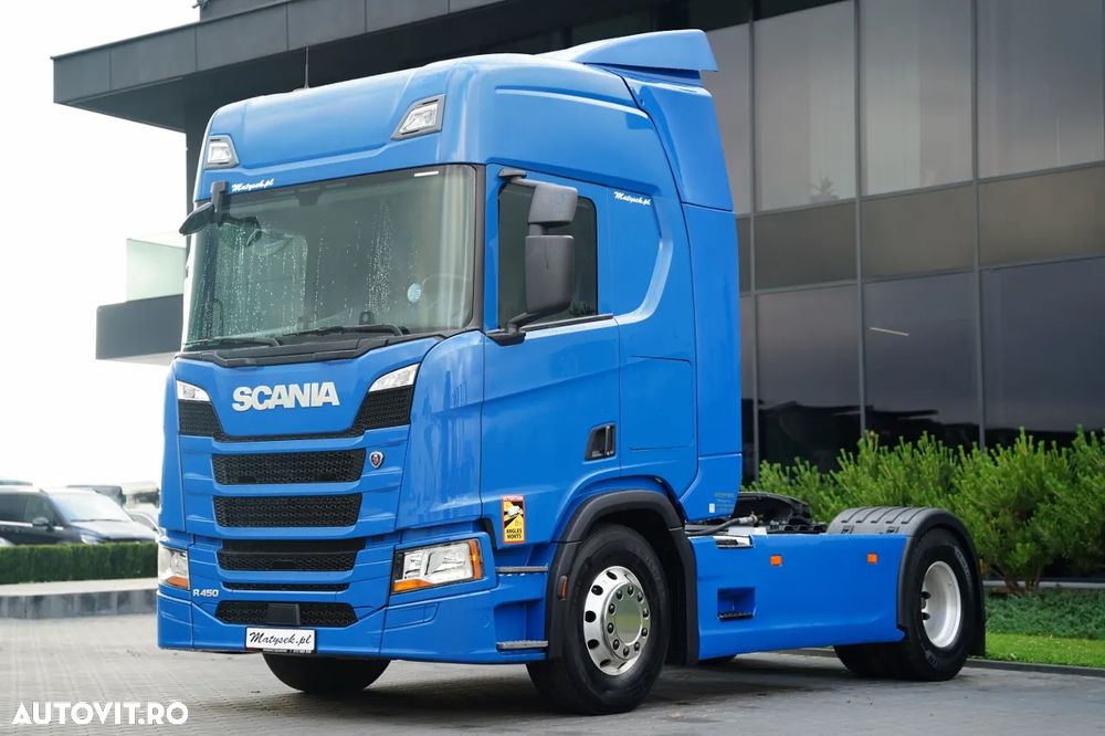Scania R 450 / SISTEM HIDRAULIC / RETARDER / AER CONDIȚIONAT PARCARE / ADR AT / JANTE DIN ALIAJ / EURO 6 - 4