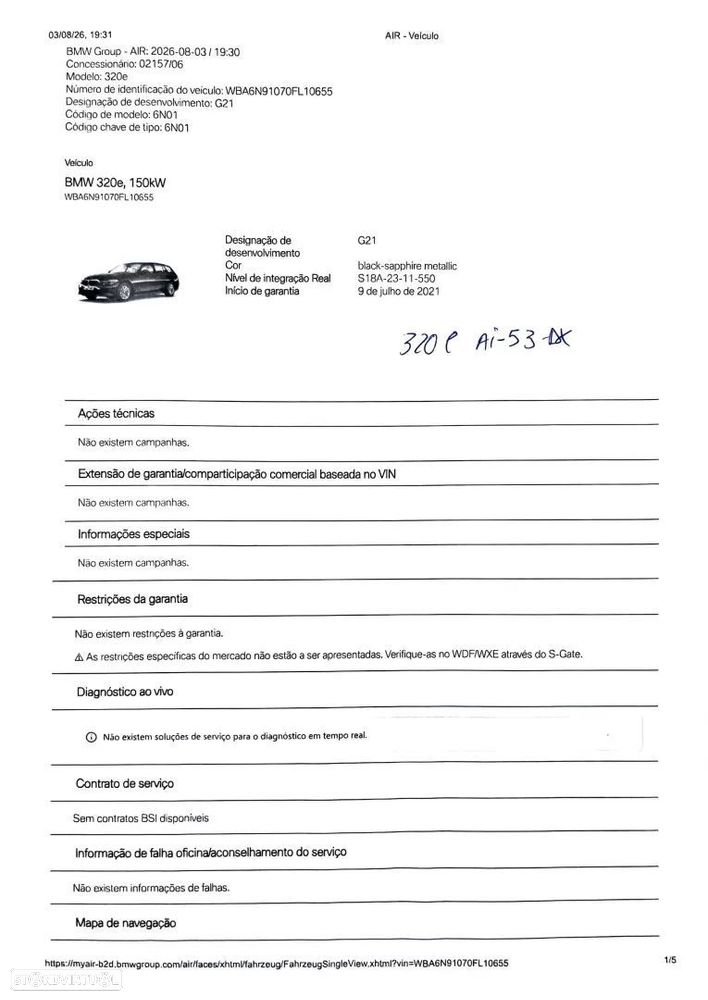 BMW 320 e Line Sport Auto - 52