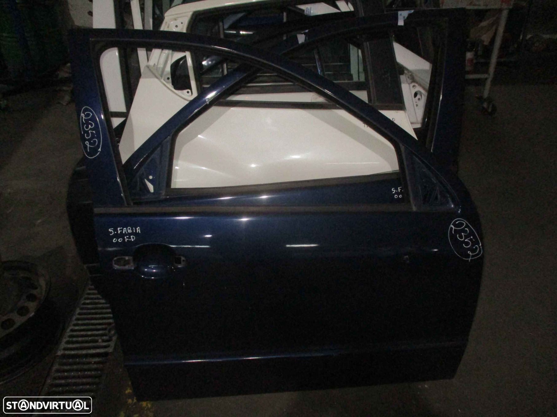 Porta POR2352 SKODA FABIA 2000 5P AZUL ESCURO FD - 1