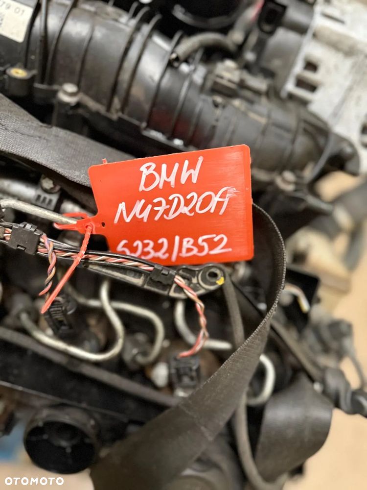 BMW N47D20A E87 EU4 2.0 d diesel SILNIK KOMPLETNY - USZKODZONY ROZRZĄD - 8