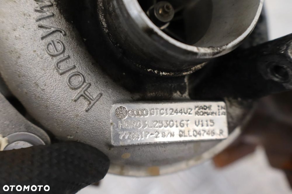 TURBOSPRĘŻARKA TURBINA TURBO VW GOLF VI CADDY SEAT LEON SKODA OCTAVIA III AUDI 1.6TDI HGR03L253016T 03L253016T V115 - 8