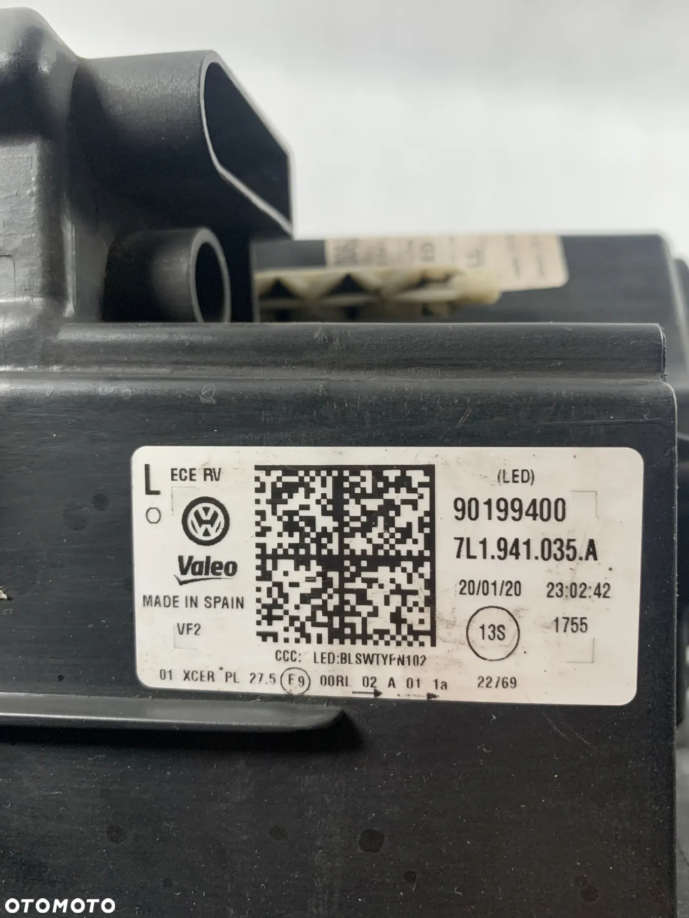 Image Volkswagen T6.1 FL Světlomet Levé Světlo Levé Plné LED Zdvih - 7L1941035.A