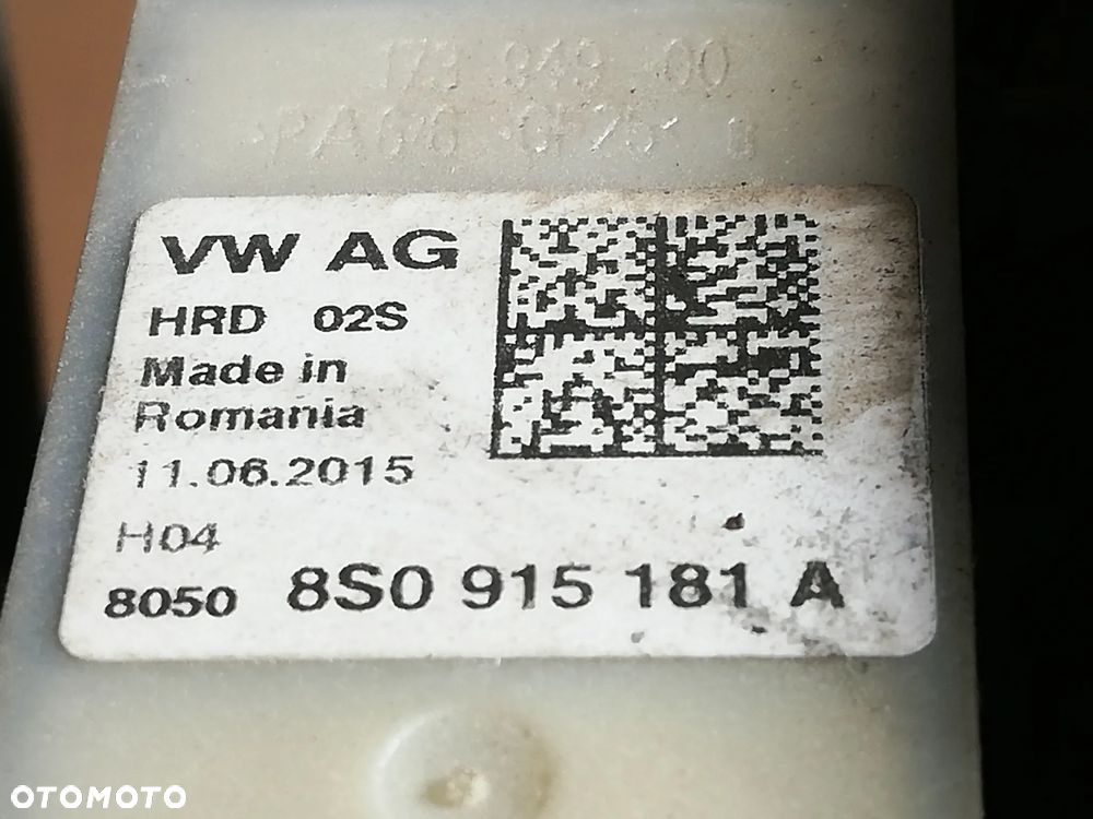 kabel klema minusowa AUDI TT TTS 8S 8S0915181A - 2