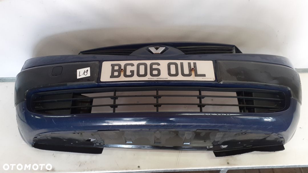 } ZDERZAK PRZÓD PRZEDNI DO RENAULT SCENIC II 2 OV460 GRANAT - 1