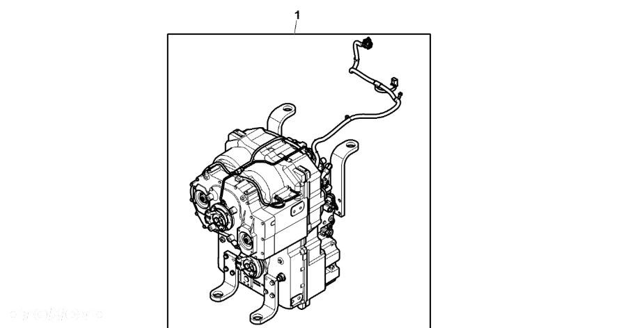John Deere 9470RX - Przekładnia regenerowana RM100096 (Przekładnia Power Shift) - 1