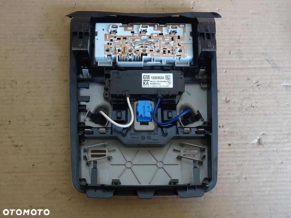 OPEL INSIGNIA A LAMPKA PODSUFITKI WNĘTRZA PRZÓD TYŁ UCHWYT MIKROFON - 15