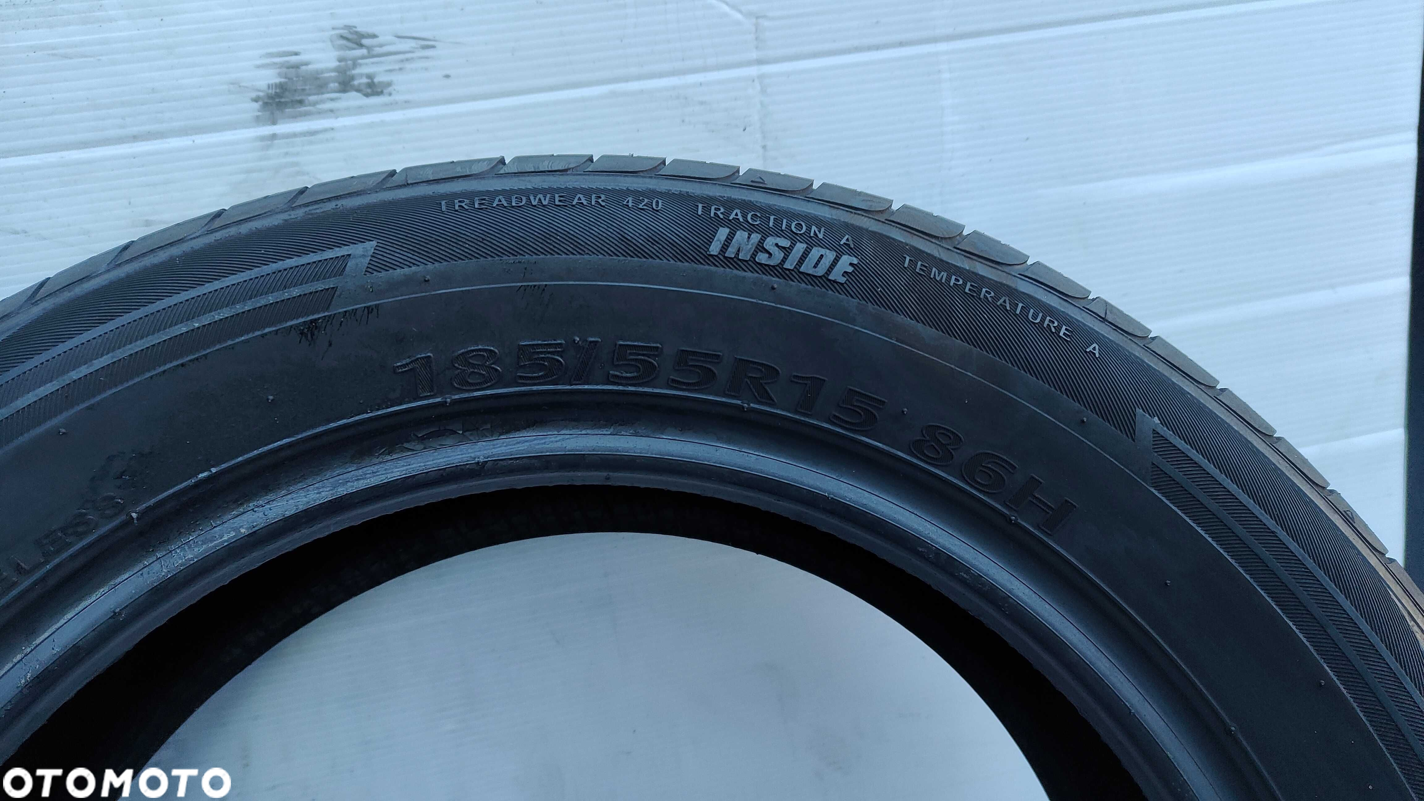 Opony Letnie 185/55/15 Kumho 4szt 2021r - 7