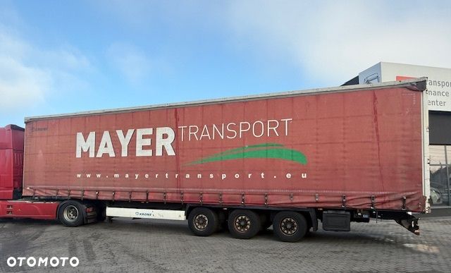 Krone SD Naczepa Ciężarowa MEGA OSIE BPW, PODNOSZONA OŚ, PODNOSZONY DACH - 8