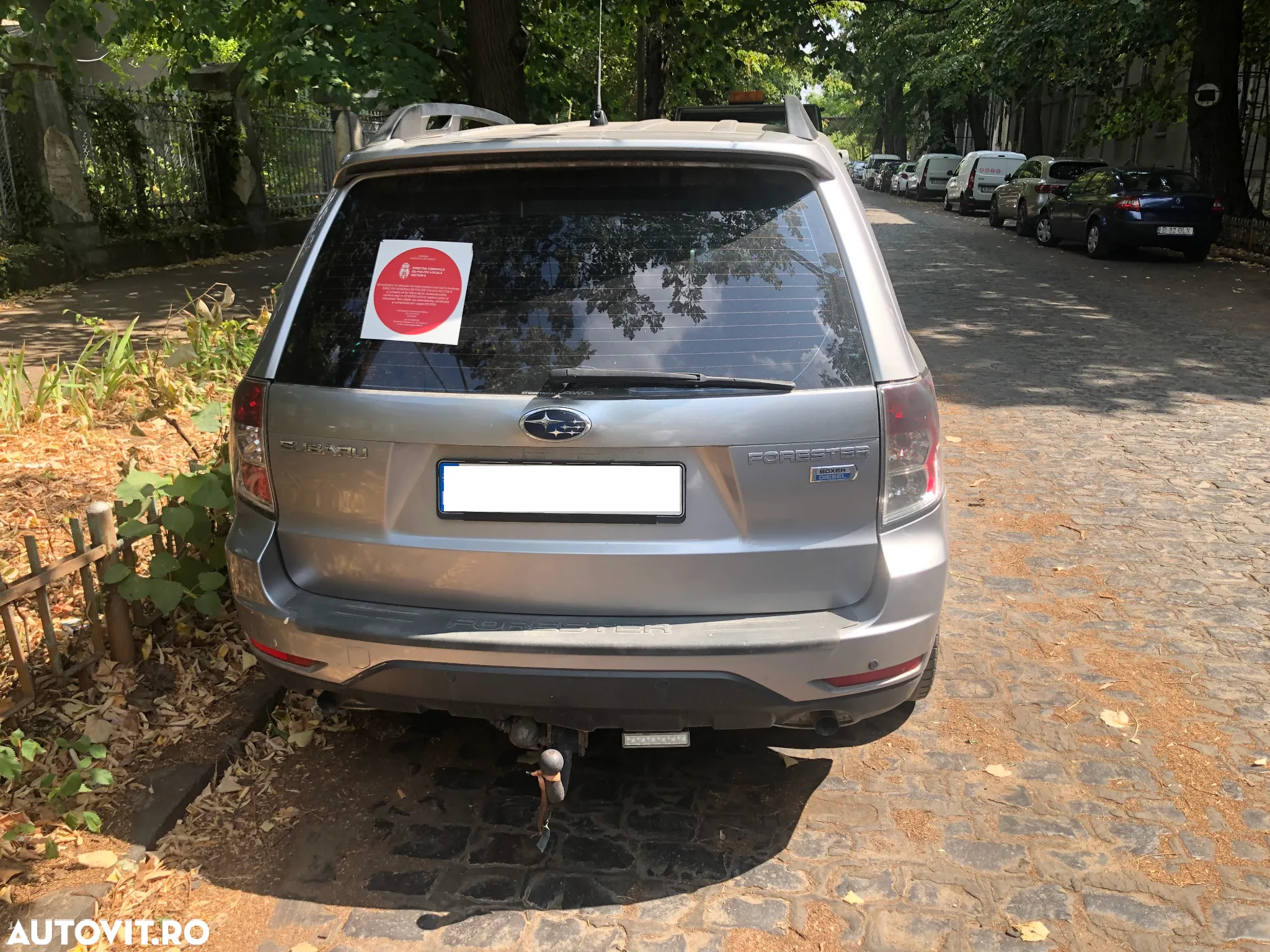 Dezmembrez Subaru Forester SHD 2009 2.0 diesel gri argintiu - 3