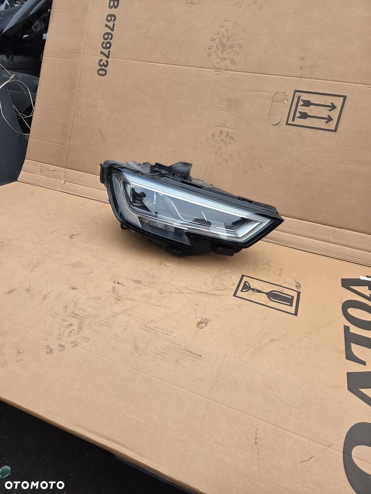 Reflektor Lampa prawa prawy przód przednia Audi A3 S3 Lift Full Led 8V0941034C 8V0941774K 2016-2020 - 3