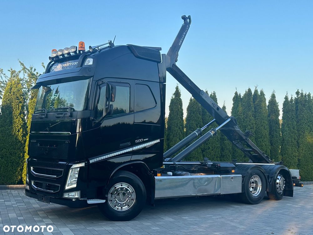 Volvo / FH 500 / 6X2 / HAKOWIEC / MEILLER -KIPPER 21-67/ Oś-SKRĘTNA-PODNOSZONA / - 10