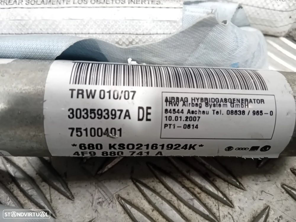 Cortina Cortinas de Airbag Audi A6 C6 75100301 75100401 Original - 3