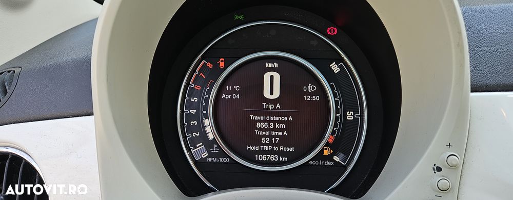 Fiat 500 1.2 Start&Stopp Lounge - 10