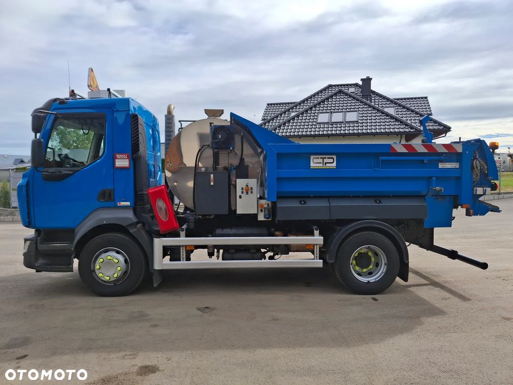 Renault D16 Skrapiarka CTP Constructeur Naprawa Asfaltu Rozsypywacz Grysu Wywrotka - 6