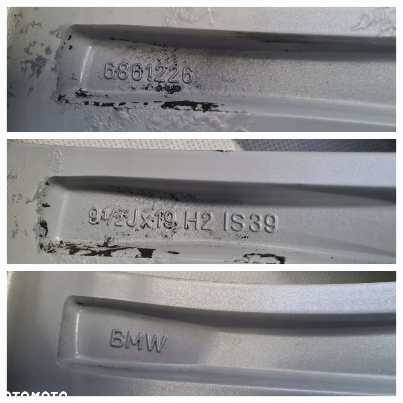 FELGI BMW 7 G11 G12 6 G32 9,5x19 IS39 6861226 TPMS - 9