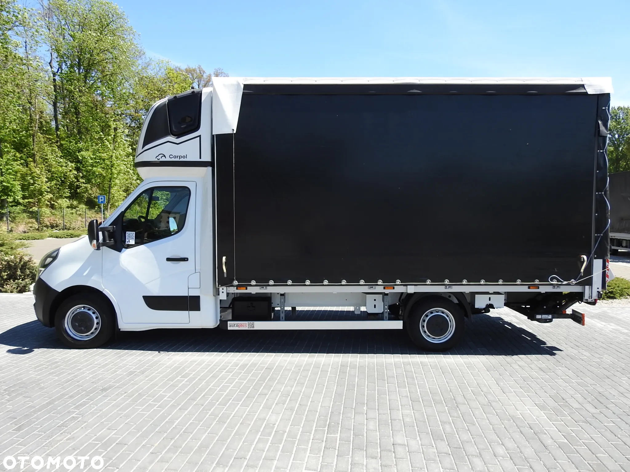 Opel MOVANO PLANDEKA WINDA 9 PALET WEBASTO TEMPOMAT KLIMATYZACJA LEDY PNEUMATYKA 165KM [ 255864 ] - 10