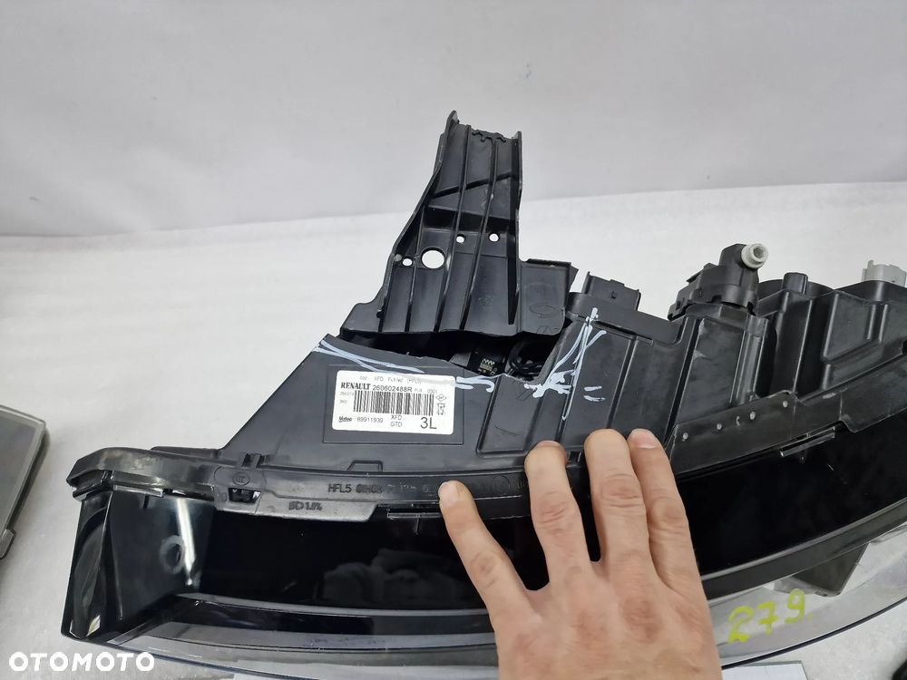 RENAULT TALISMAN 16- LEWA LAMPA PRZEDNIA PRZÓD FULL LED , NR 260602488R , NR AUKCJI LA279 - 10