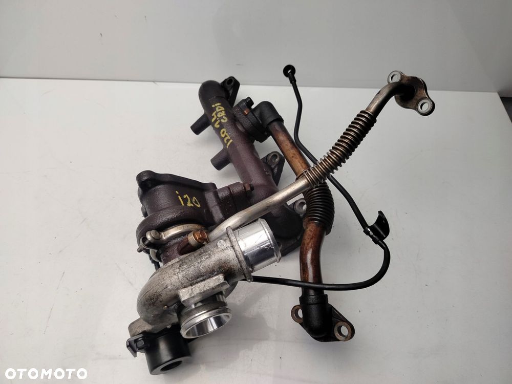 hyundai i20 i 1.4 crdi turbo turbina turbosprężarka 28201-2a730 - 5