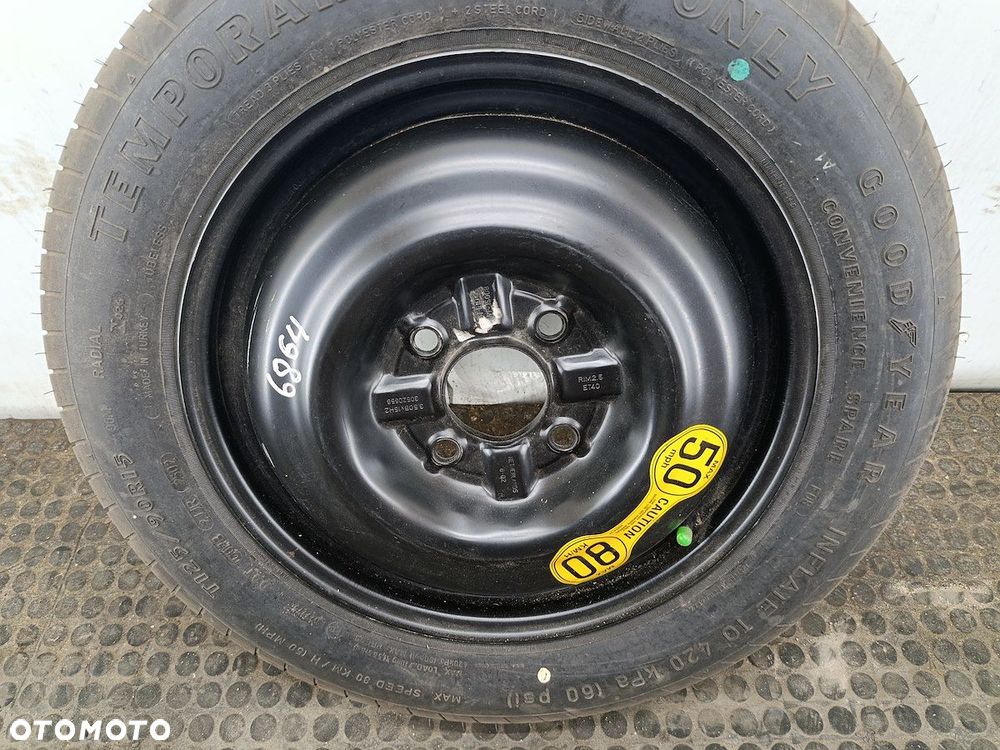 KOŁO DOJAZDOWE 15'' VOLVO V40 I 30620658 - 4