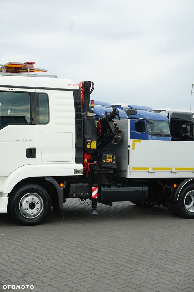 MAN TGL / 12.250 / SKRZYNIOWY + HDS / FASSI F 65 / PILOT - 33