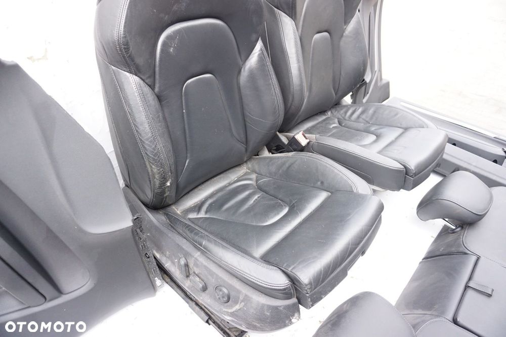 FOTELE SIEDZENIA SKÓRA EL GRZANE AUDI A5 8T COUPE - 6