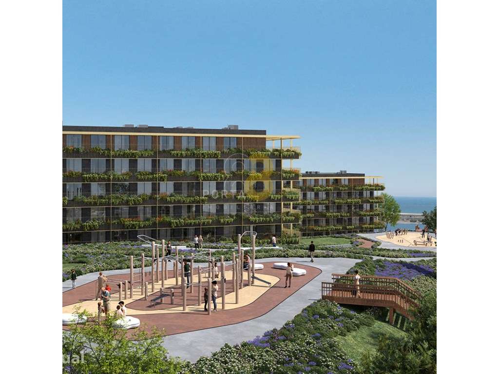Excelente apartamento T3, com 24m2 de espaço exterior, dois lugares... - Grande imagem: 2/23