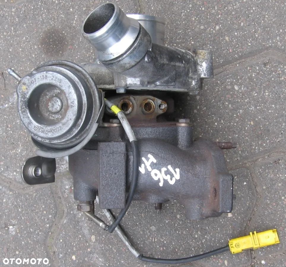 turbina turbo sprężarka X-TRAIL LAGUNA III 2.0 DCI H8200638766 - 2