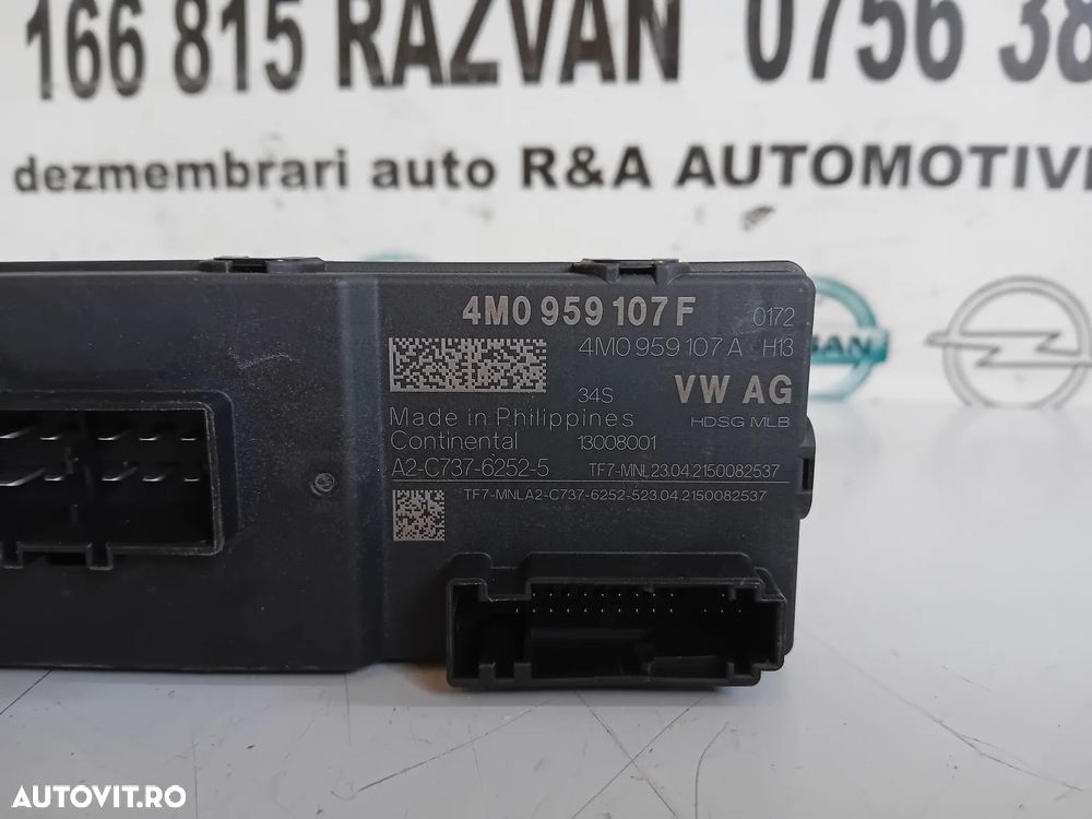 Modul Unitate Control Portbagaj Haion Electric Audi A6 4K C8 A4 B9 A5 Porsche 4M0959107F 4M0959107A - 5