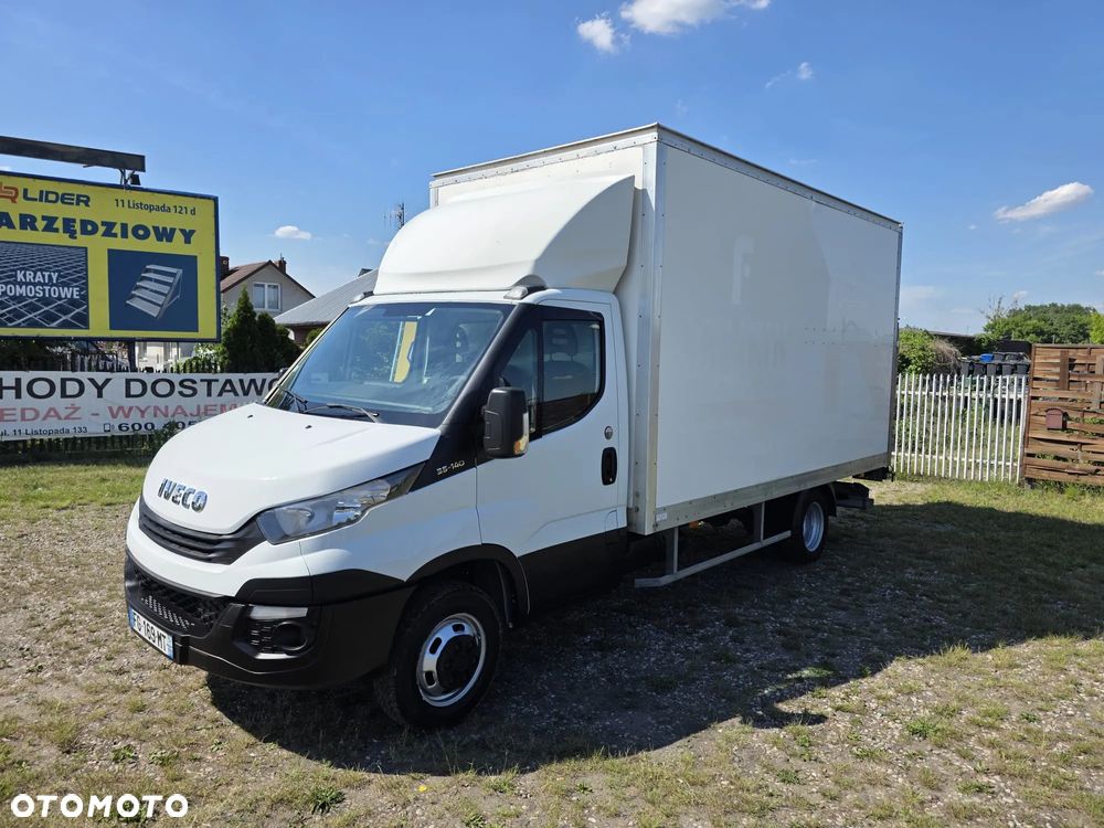 Iveco 35c14 Kontener+Winda
