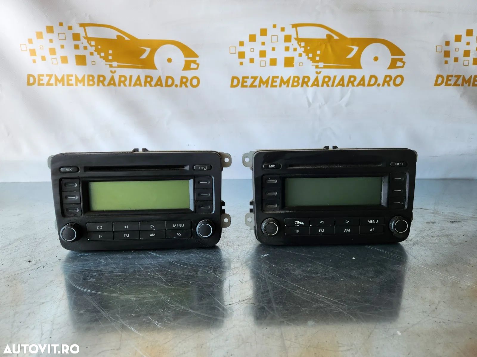 Radio Cd Player Vw Touran Jetta Golf 5 Passat B6 Etc. Cod 1KL - 1