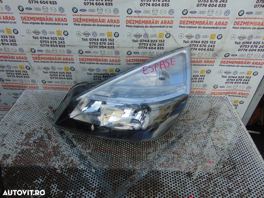 Far Renault Espace 4 far stanga espace 4 an 2002-2014 - 5