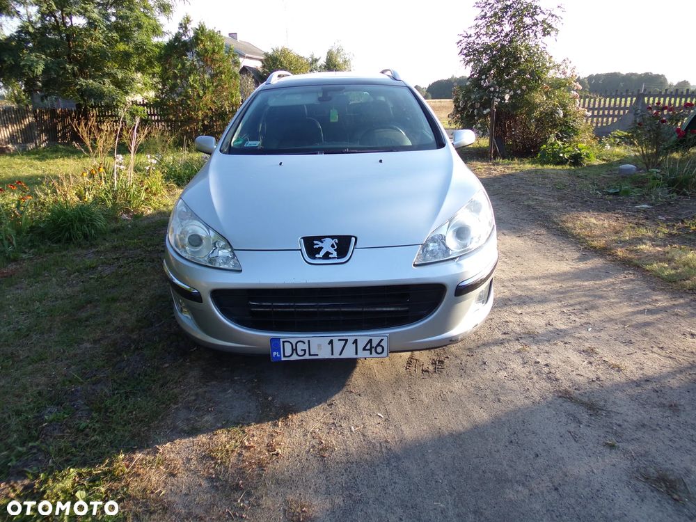 Peugeot 407 zderzak przód przedni EZRC - 1