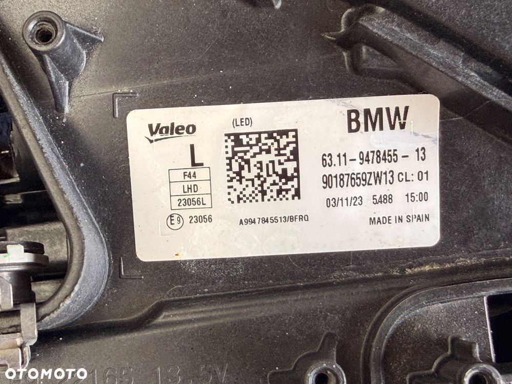 LEWY FULL LED BMW F44 BDB EUROPA 9478455 - 5