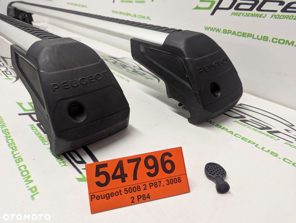 Bagażnik dachowy bazowy belki poprzeczki Peugeot 5008 2 P87, 3008 2 P84 - 1