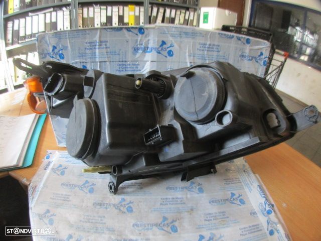 Farol 9650055980 CITROEN C5 FASE 2  2005 1.6HDI 110CV 5P CINZA ESCURA ESQ H7 + H1 ORIGINAL - 2