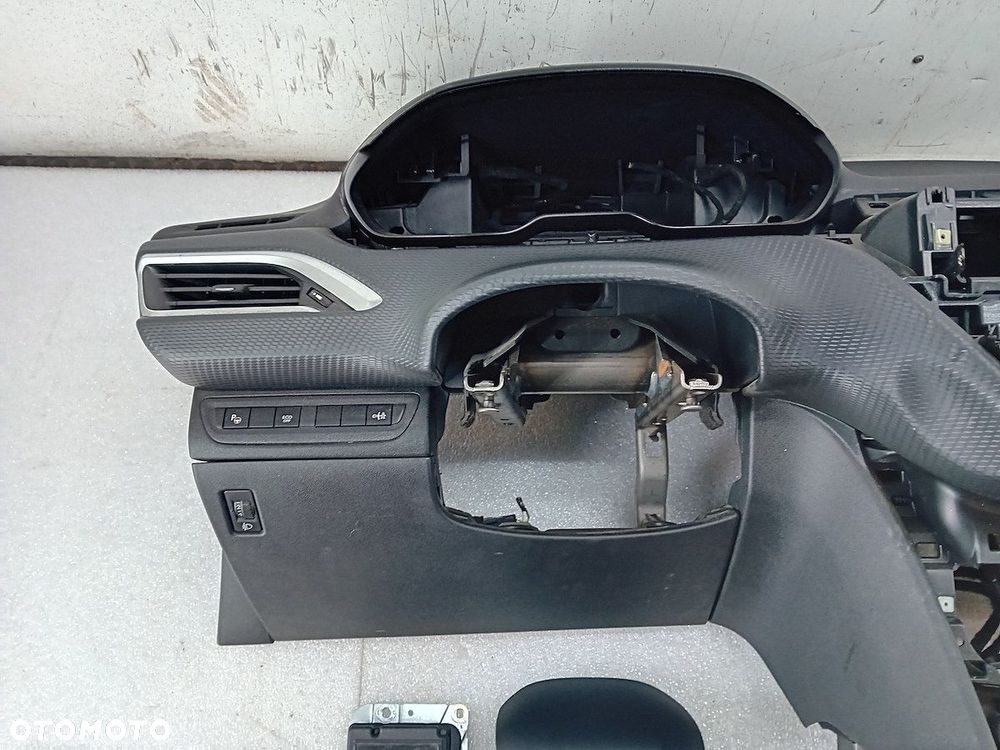 DESKA ROZDZIELCZA,KONSOLA ,PODUSZKI SENSOR PEUGEOT 2008 I 9807276980 - 7