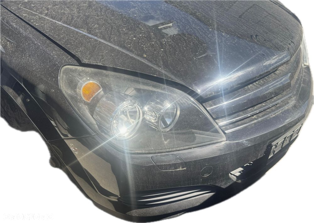 Opel astra h GTC zderzak maska lampa przód kompletny - 2