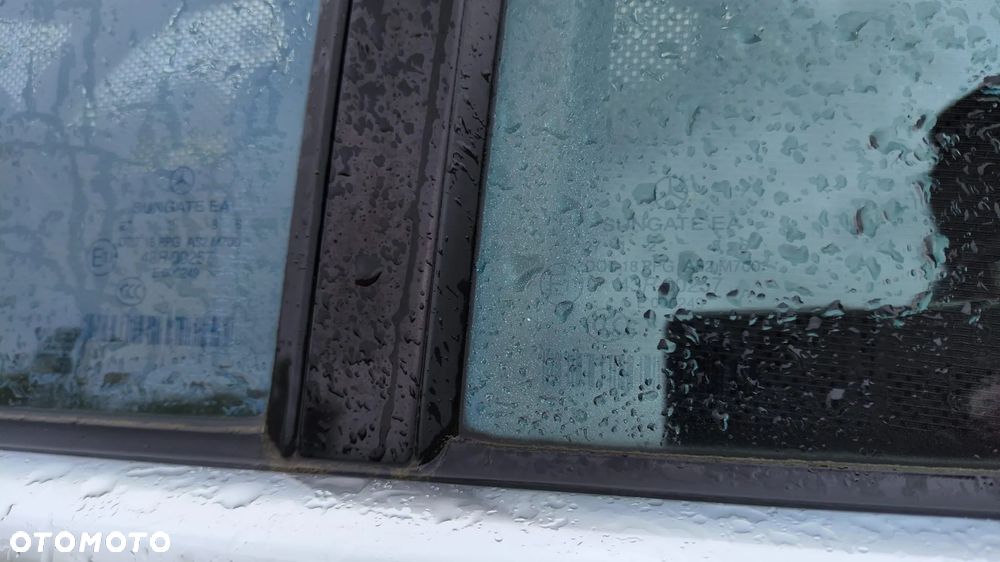 DRZWI LEWY TYŁ TYLNE ORYGINALNY LAKIER KOLOR C368 368 ZAMEK DOCIĄG KLAMKA KEYLESS GO SZYBA SUNGATE LUSTERKO 15 PIN KABLI ROLETA ŻALUZJA ELEKTRYCZNA MERCEDES S-KLASA W221 LONG - 8