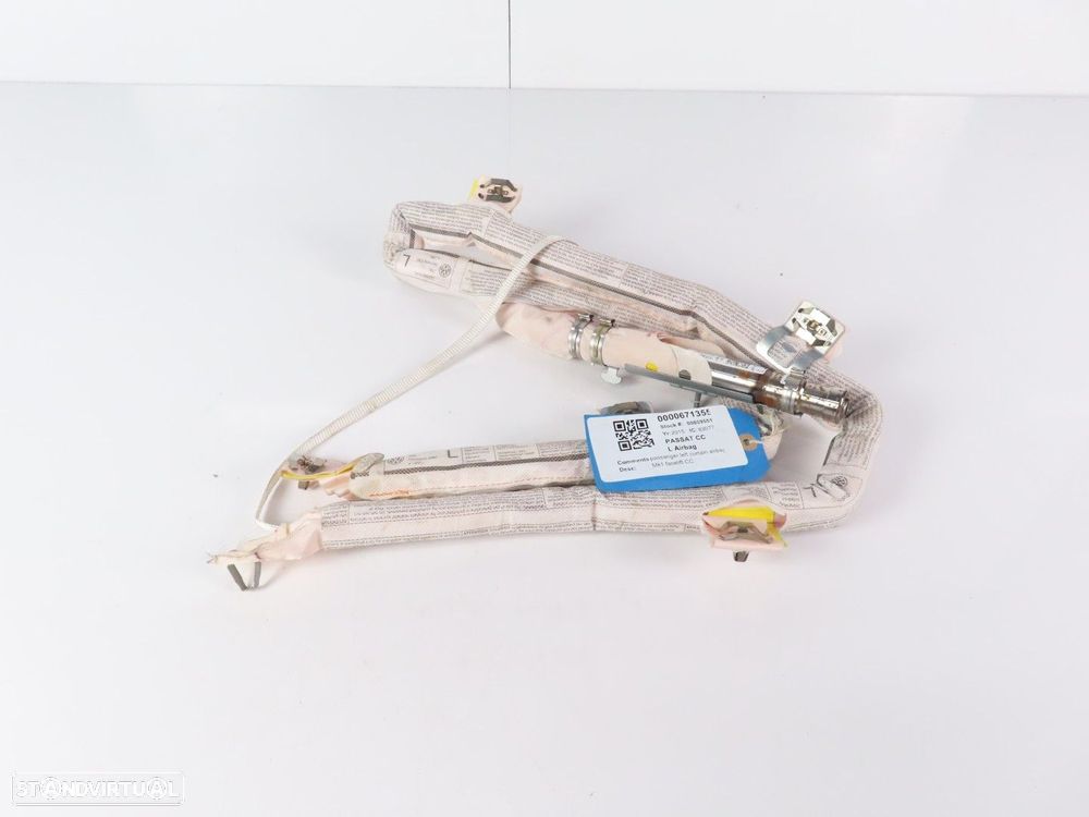 Airbag Cortina Esquerdo Usado / Original VW PASSAT CC (357) 3C8880741C - 1