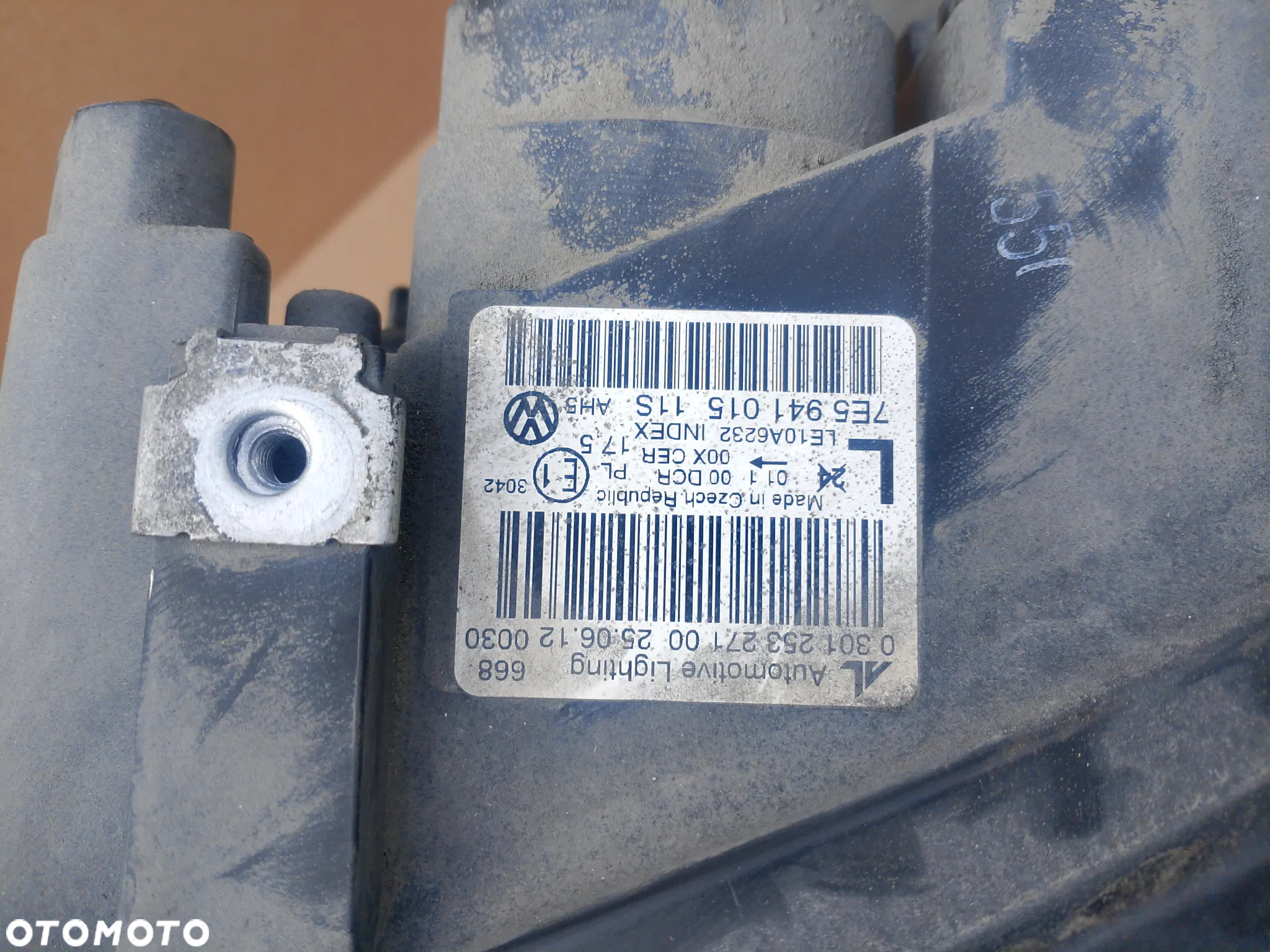Lampa Bi-xenon lewy Volkswagen T5 Lift Europa 7E5941015 - 5